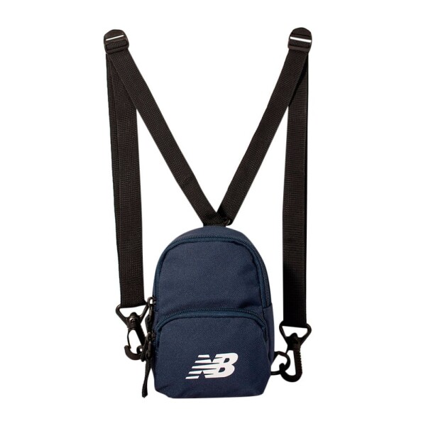 Cartera New Balance Bandolera Micro Shoulder Azul Marino - Blanco