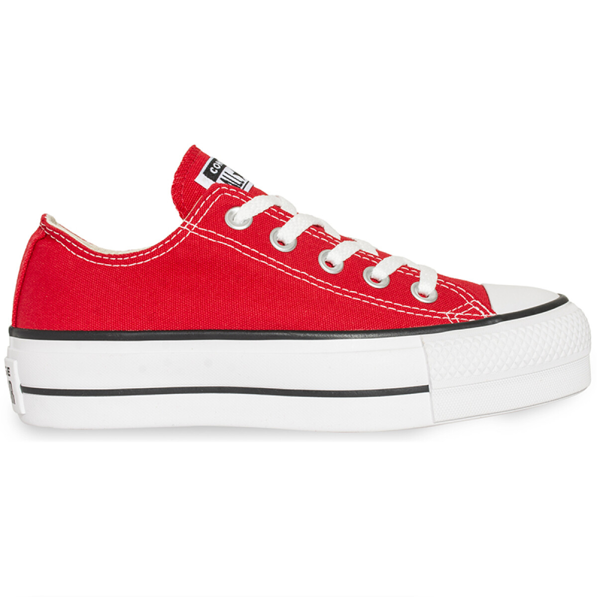 Championes Converse Chuck Taylor As Lift Ox de Mujer - 166586C-557145C - Rojo 