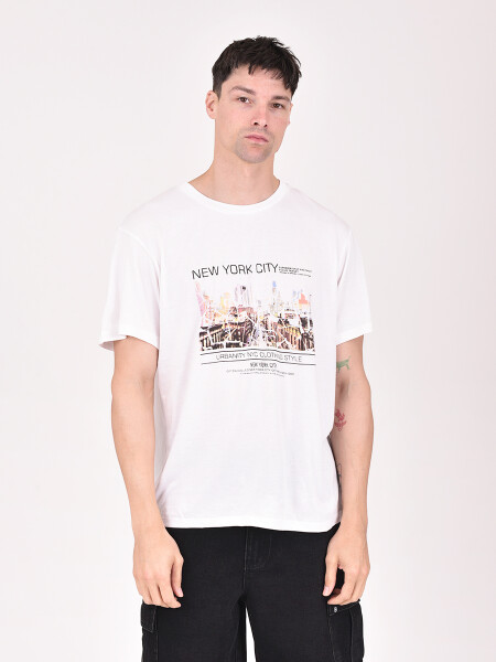 REMERA NAUPLIA CITY BLANCO