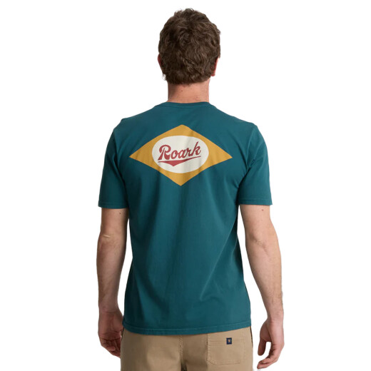 Remera Roark Diamond Script - Verde Remera Roark Diamond Script - Verde