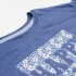 Remera con estampa localizada AZUL MARINO
