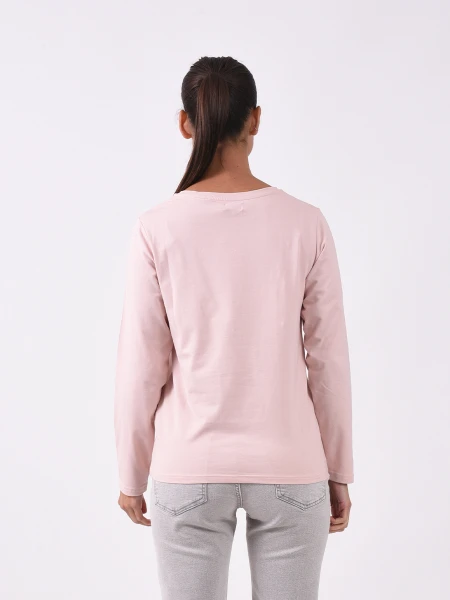REMERA MAHALO ROSA CLARO