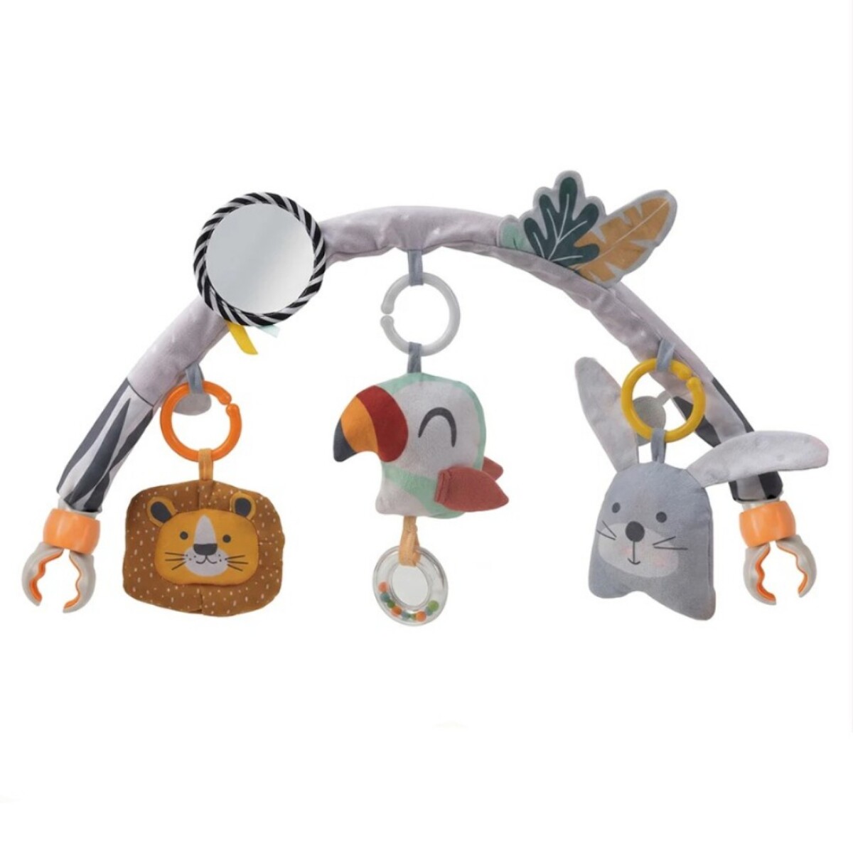 Barra entretenedora nature - animales gris 