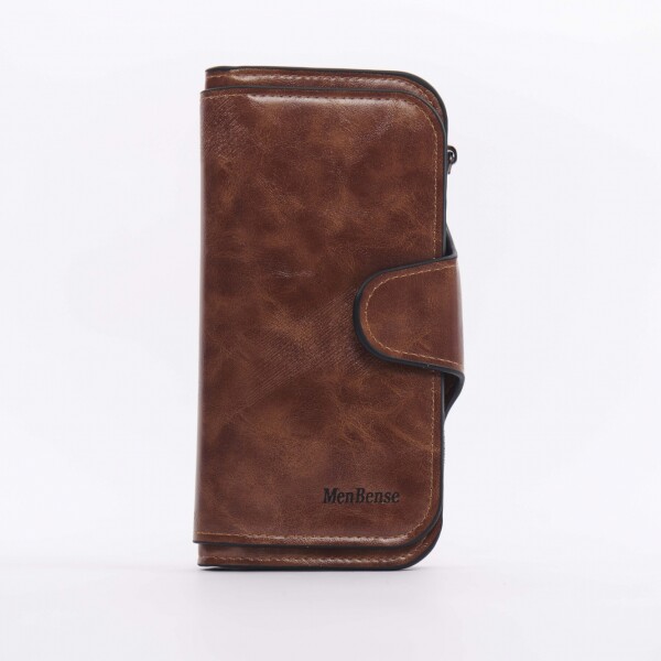 Billetera larga de dama Kaede Marron