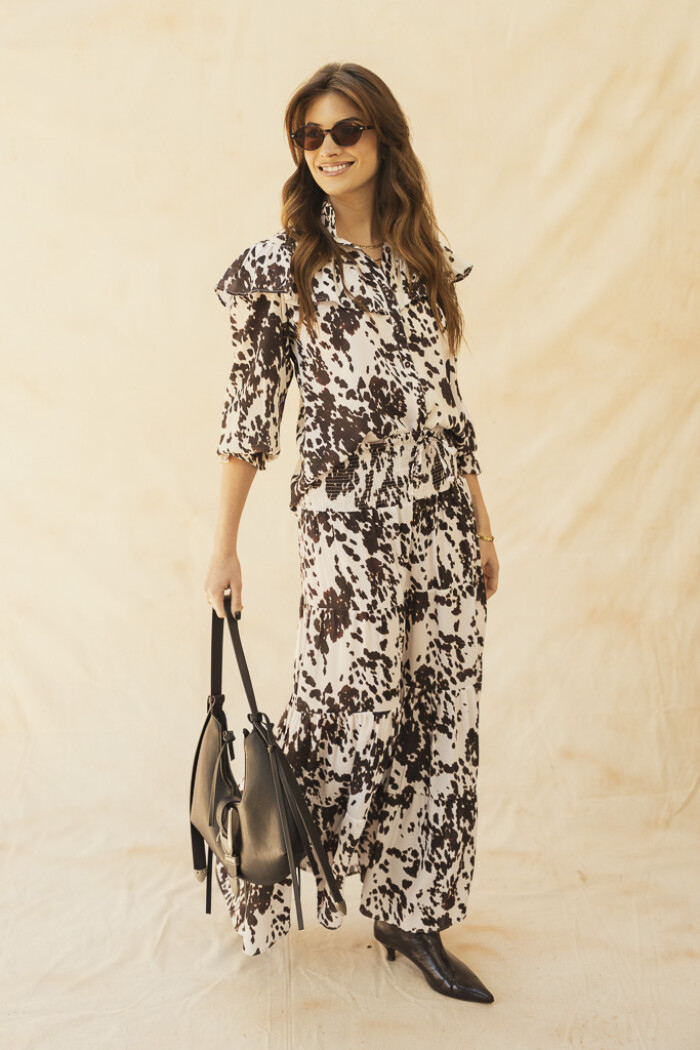 FALDA AURELIA BOHO MOOIRE FALDA AURELIA BOHO MOOIRE