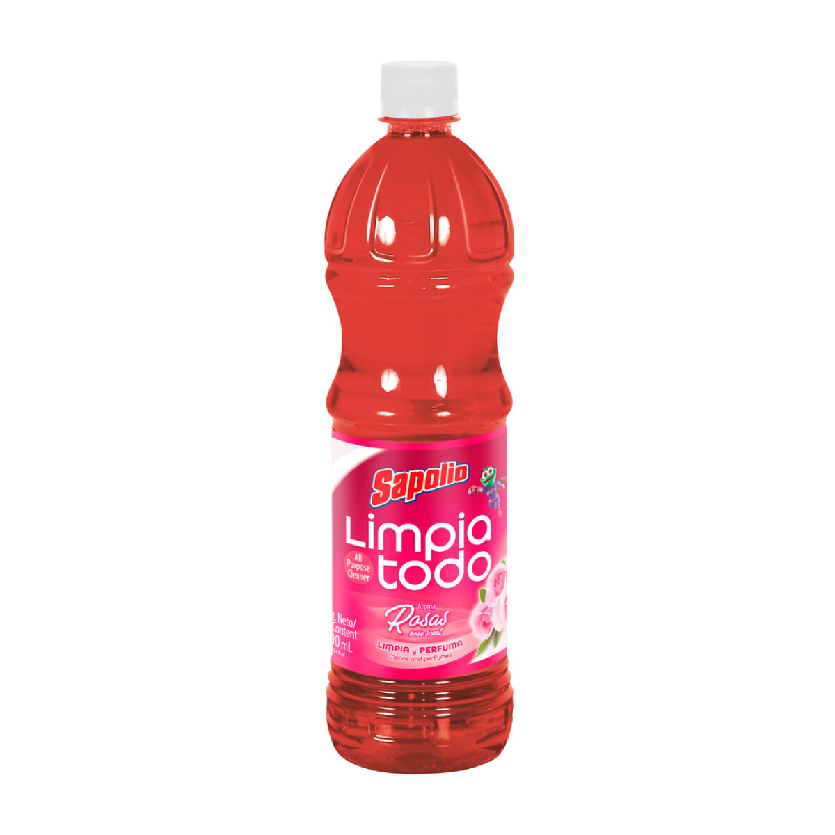 LIMPIADOR LIQUIDO SAPOLIO 900 ML ROSAS 