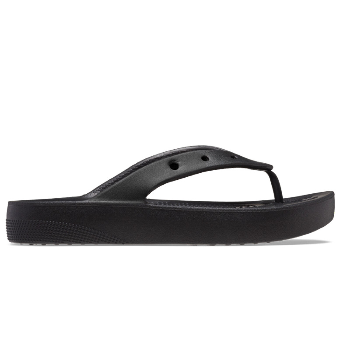 Ojotas Classic Flip Platform - Negro 