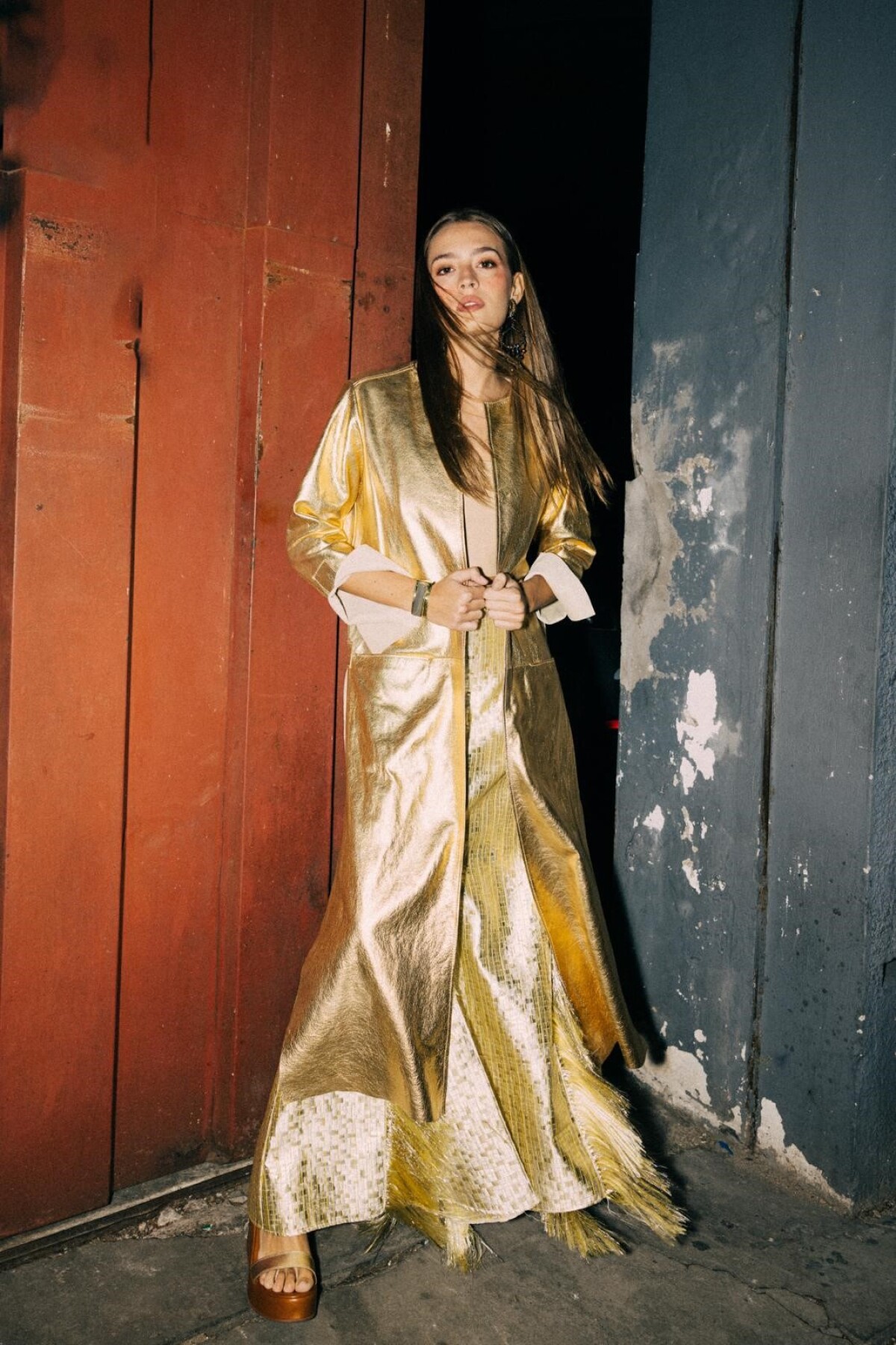 Tapado Patria Cuero Dorado Fuerte