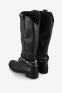 Bota larga Negro