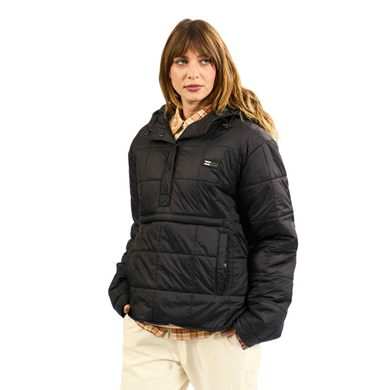 Campera Billabong Ride Puffer Anorak - Negro Campera Billabong Ride Puffer Anorak - Negro