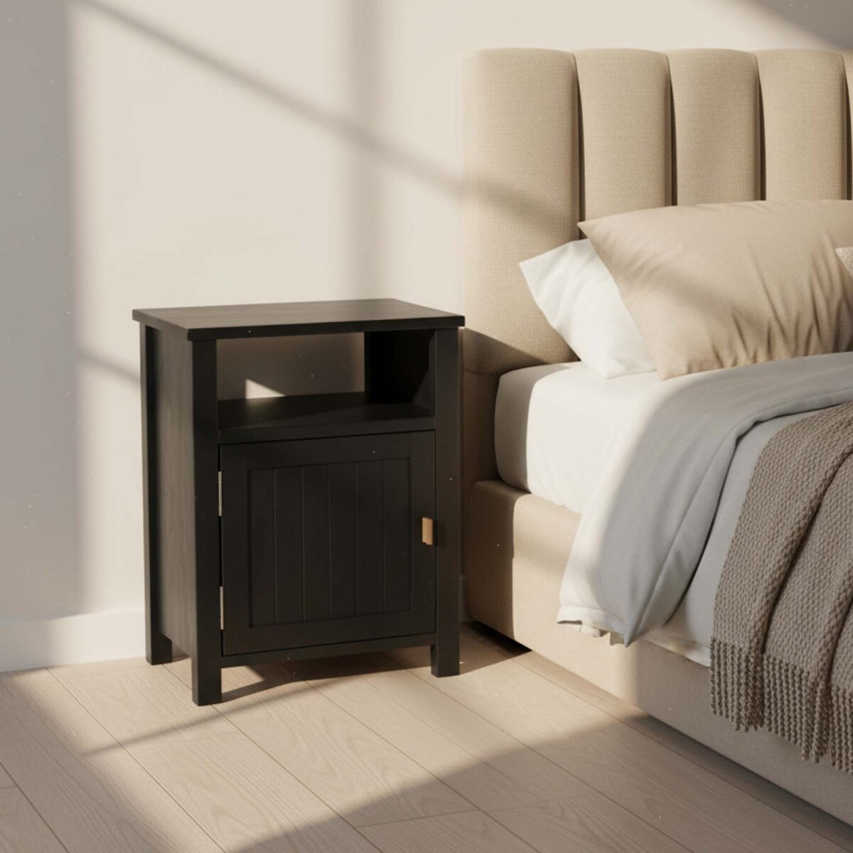 MESA DE LUZ - MADERA-DE-MANGO NEGRO ATENAS 