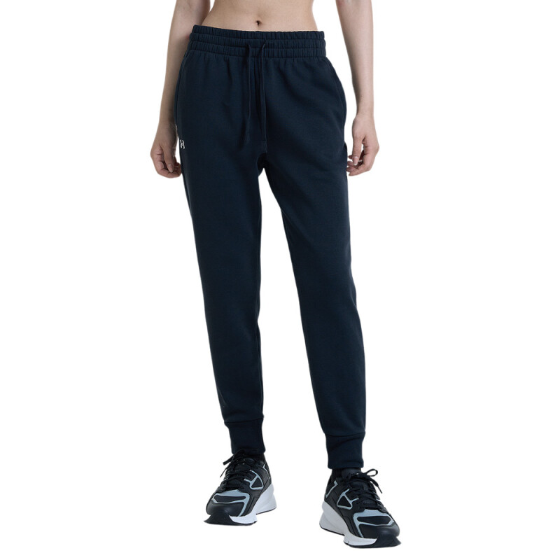 UA Rival Fleece Jogger-GRY BLK-001