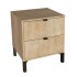 Mesa De Luz Marden 2c Blanco MARRON