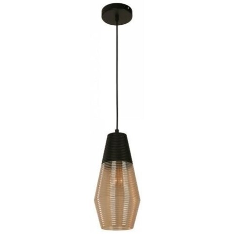 COLGANTE 1L VIDRIO NEGRO OPACO E27 COLGANTE 1L VIDRIO NEGRO OPACO E27