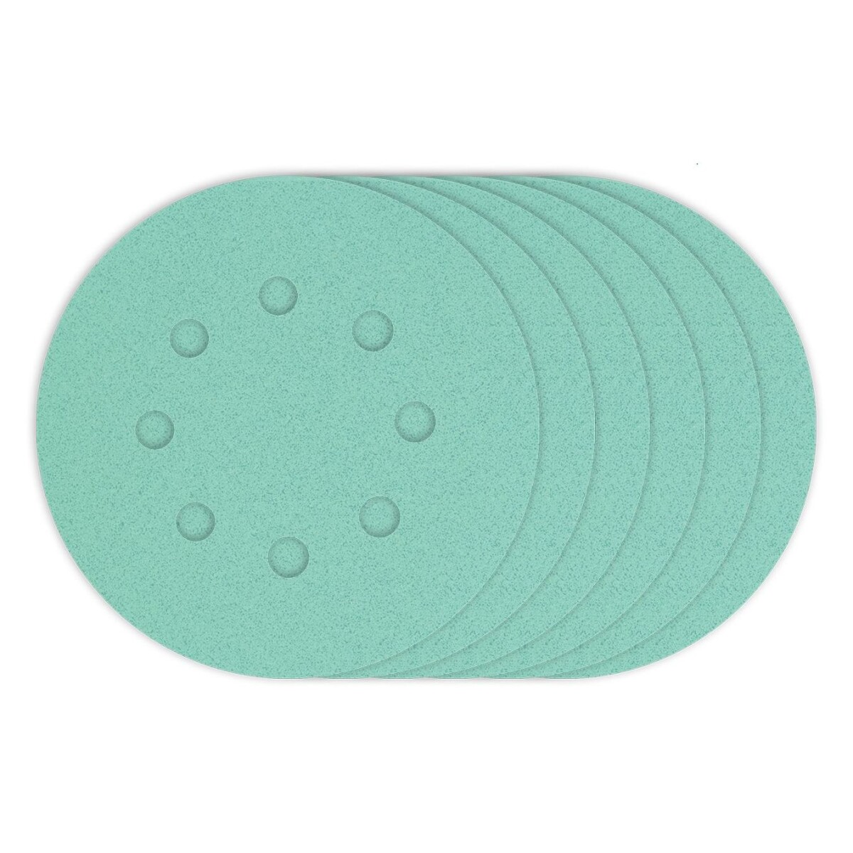 Set 50 Lijas Para Lijadora Roto Orbital 5'' 125mm - Industrial 