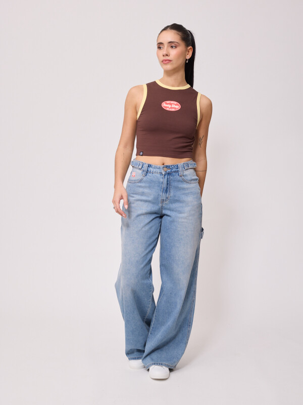 MUSCULOSA BELIN RUSTY Chocolate