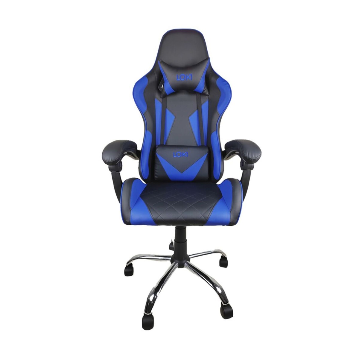 Silla Gamer Empoli EM-GC01 Loki Negro/Azul 