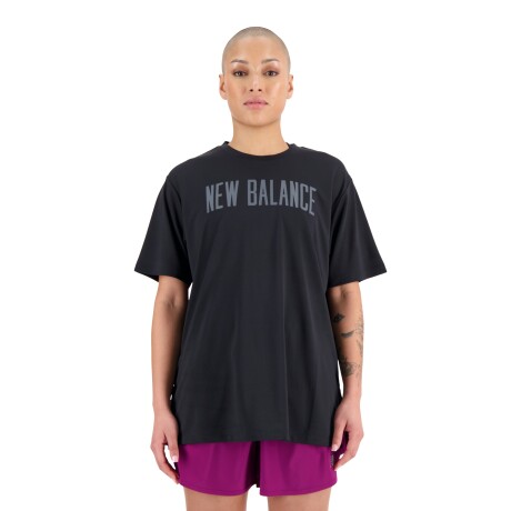 Remera New Balance de Dama - Relentless - WT33173BK BLACK