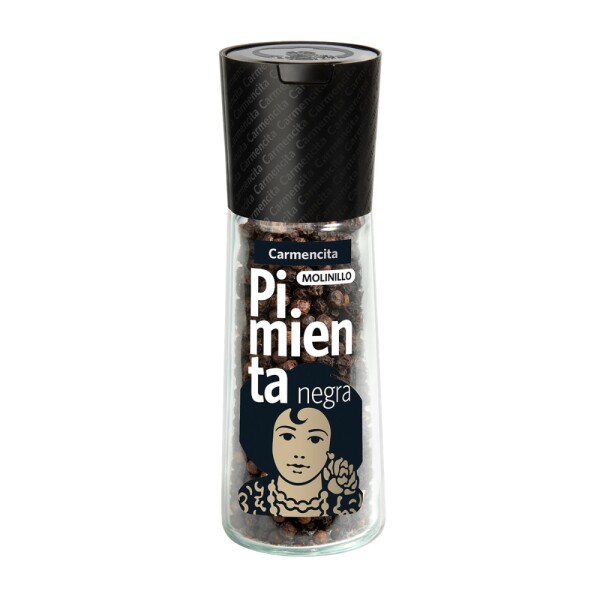 Carmencita Molinillo Pimienta Negra Grano 47g Carmencita Molinillo Pimienta Negra Grano 47g