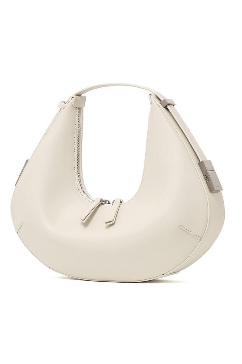 BOLSO DE CUERO Crema