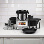 Robot de Cocina Inteligente TotalChef 2000W 4.5 lts negro