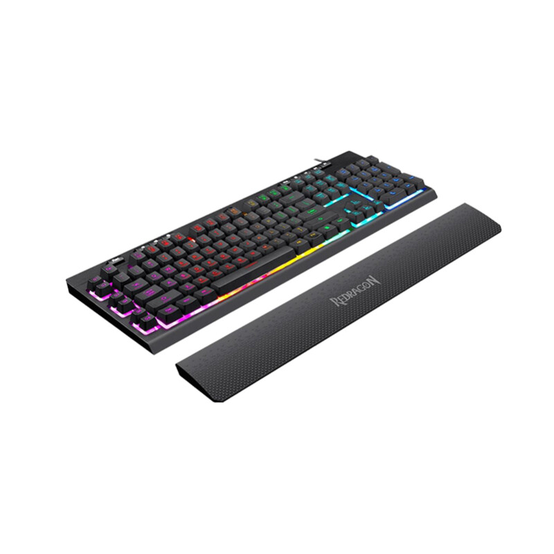 Teclado Gamer Redragon Shiva K512 RGB Membrana Negro Teclado Gamer Redragon Shiva K512 RGB Membrana Negro