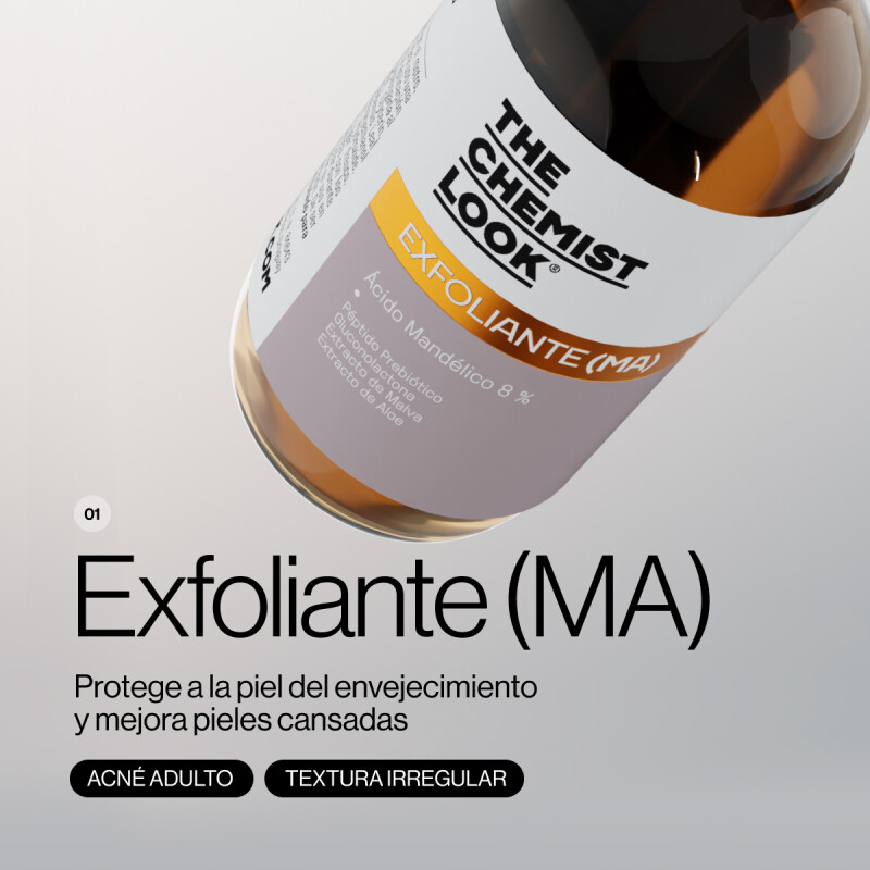 EXFOLIANTE MA SERUM EXFOLIANTE THE CHEMIST LOOK 30 ML EXFOLIANTE MA SERUM EXFOLIANTE THE CHEMIST LOOK 30 ML
