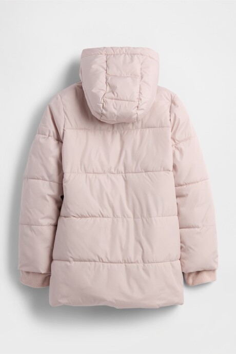 Campera Warmest Larga Niña Dull Rose