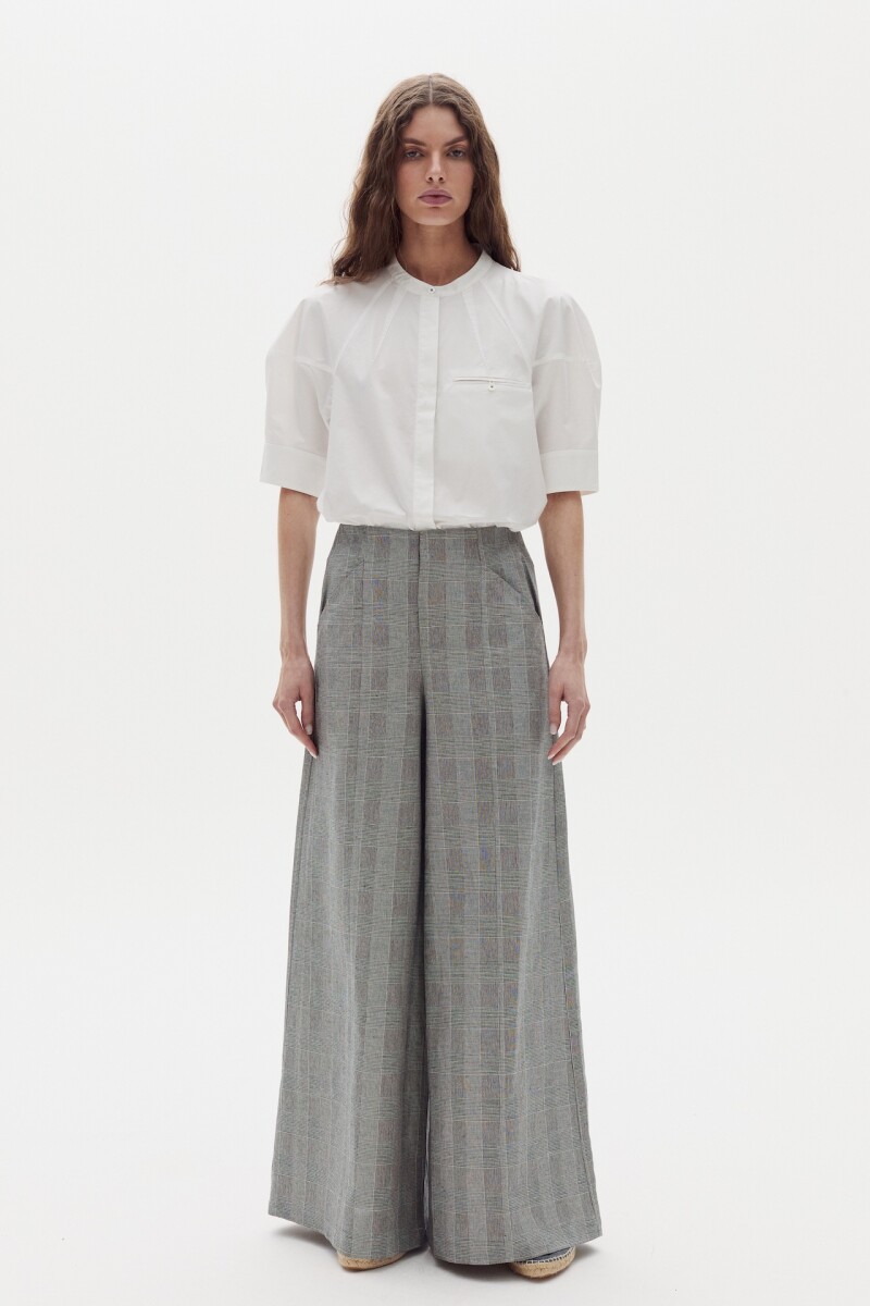 Camisa Cambria en Algodon - Blanco 