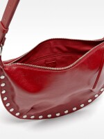 Bolso De Hombro Con Tachuelas rojo