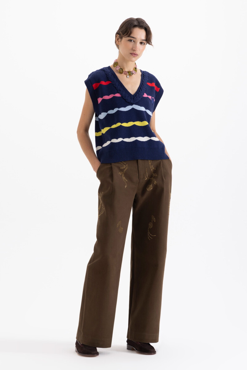 CHALECO BACIO Azul Marino