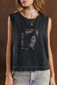 MUSCULOSA JAPAN Negro