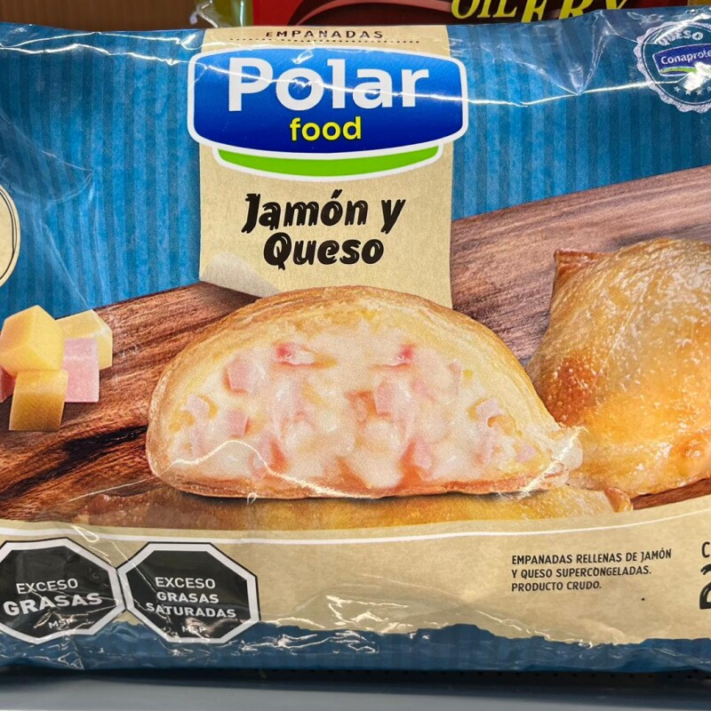 EMPANADAS DE JAMÓN Y QUESO X3 POLAR FOOD EMPANADAS DE JAMÓN Y QUESO X3 POLAR FOOD