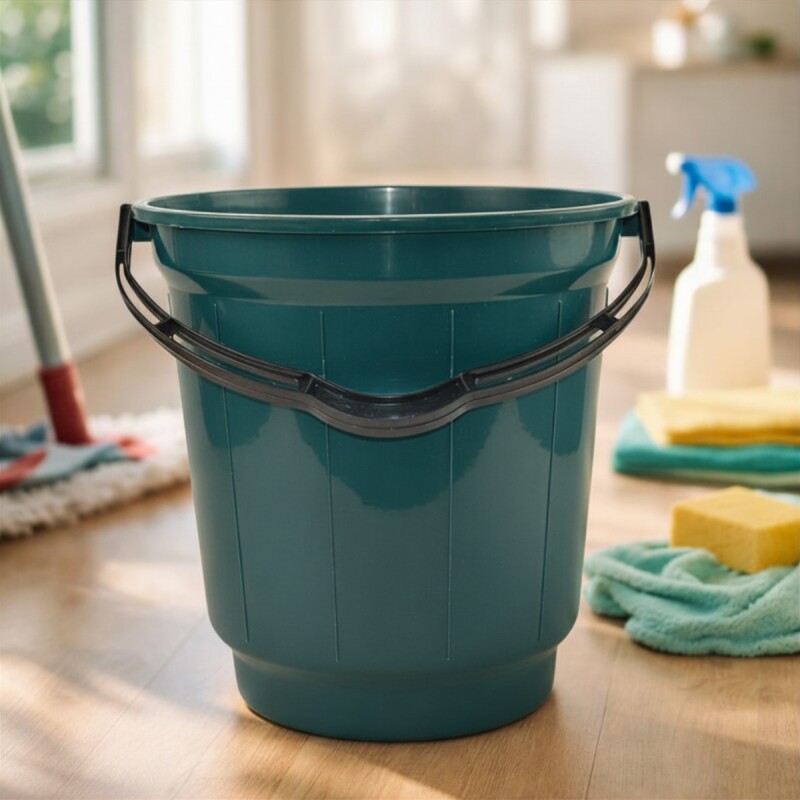 Balde 20lts con asa VERDE