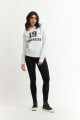 Hoodie estampado - UNISEX BLANCO