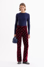 PANTALON CHARLOTTE Bordo