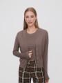 Saco Peri Taupe / Mink / Vison