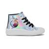 Disney Frozen Bota Plataforma Pu Celeste