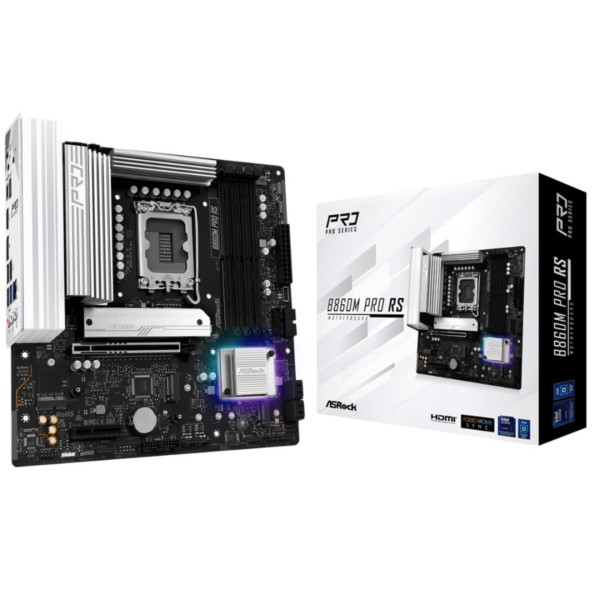 Mother Asrock B860M Pro Rs Lga 1851 