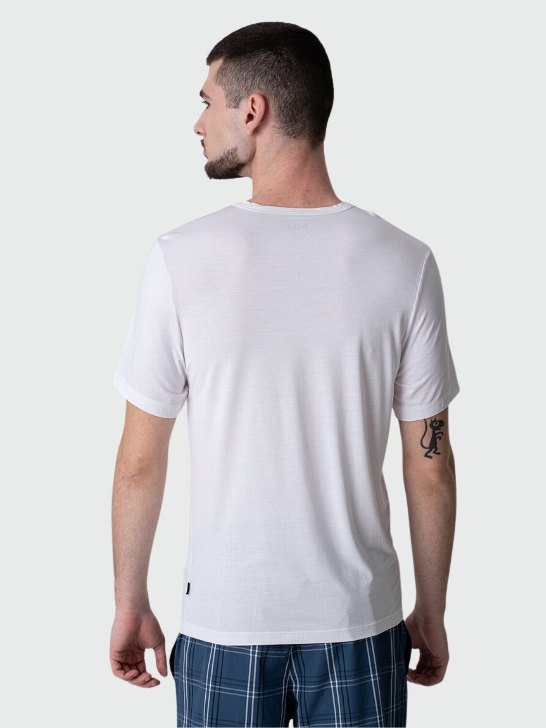HUGO BOSS - Remera RN 3P Bamboo Blanco