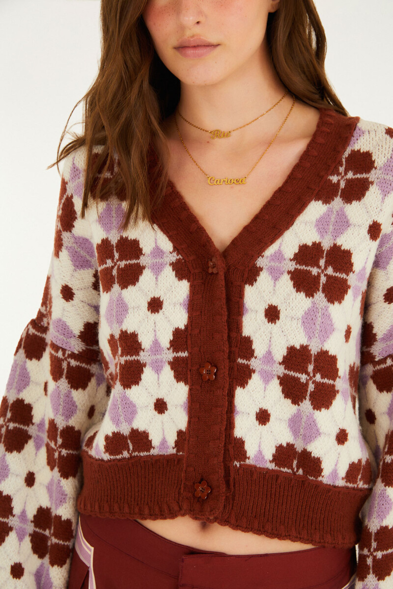 CARDIGAN Bordo