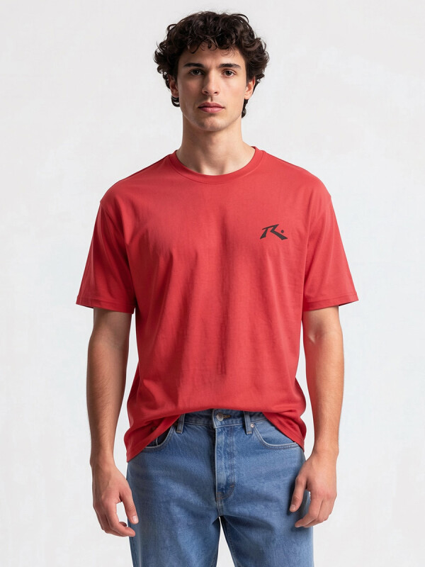 T-SHIRT GALIS RUSTY Rojo