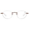Armazón de Lentes de Óptica Nasa Dorado Armazón de Lentes de Óptica Nasa Dorado