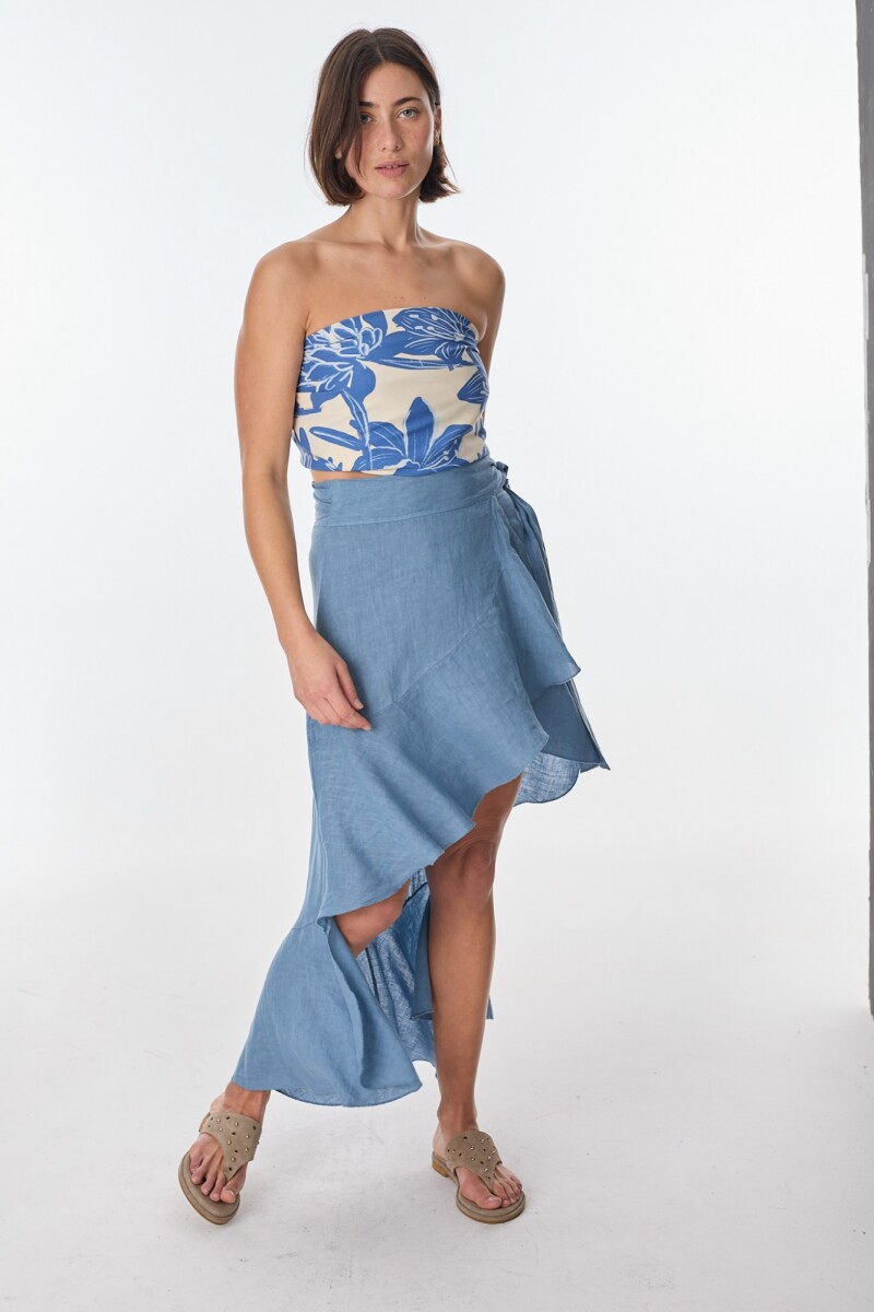 Falda San Sebastian Azul