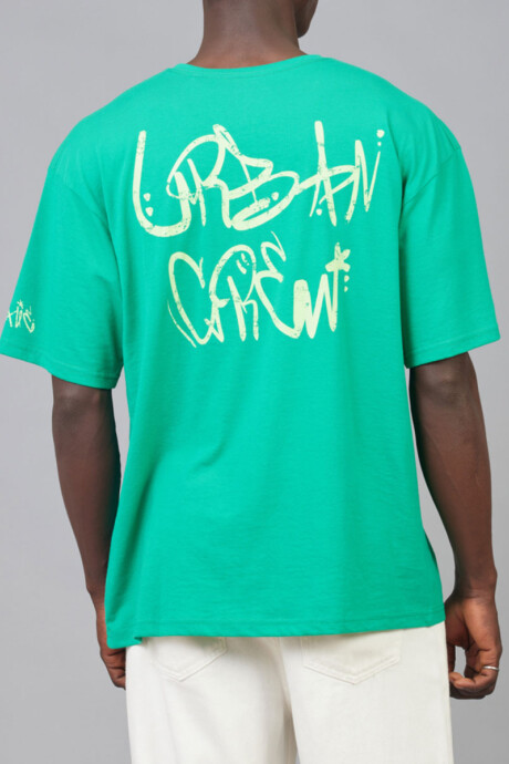 T-SHIRT GRAFFY DIXIE Verde