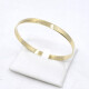 Pulsera Esclava En Oro 18K. Ancho 5 Mm Pulsera Esclava En Oro 18K. Ancho 5 Mm