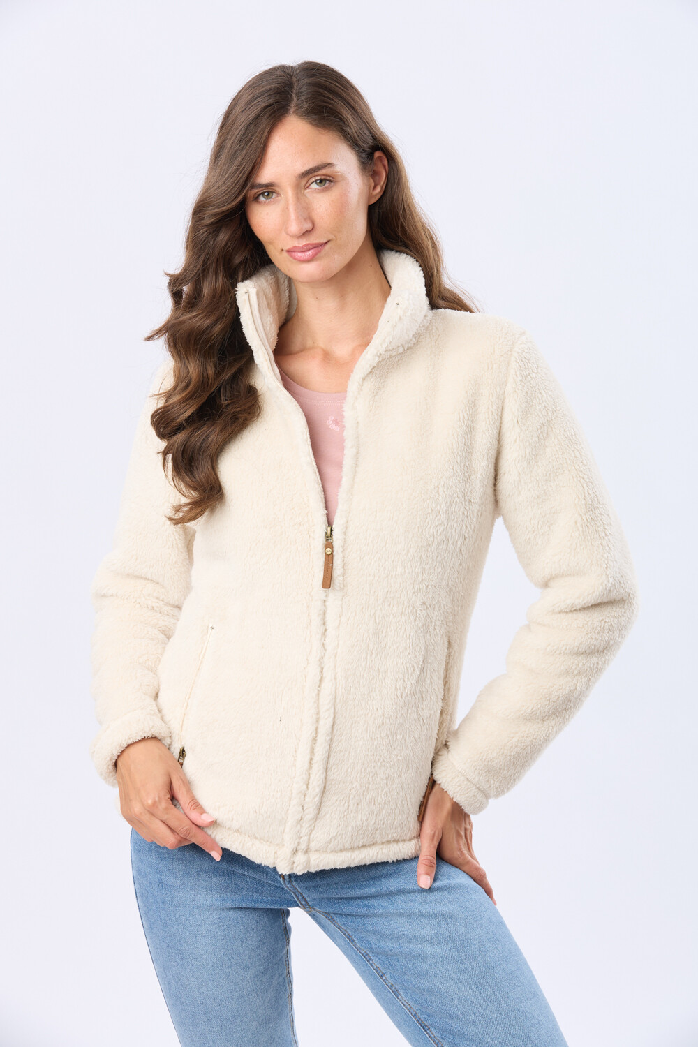 CAMPERA SHERPA SUAVE Natural