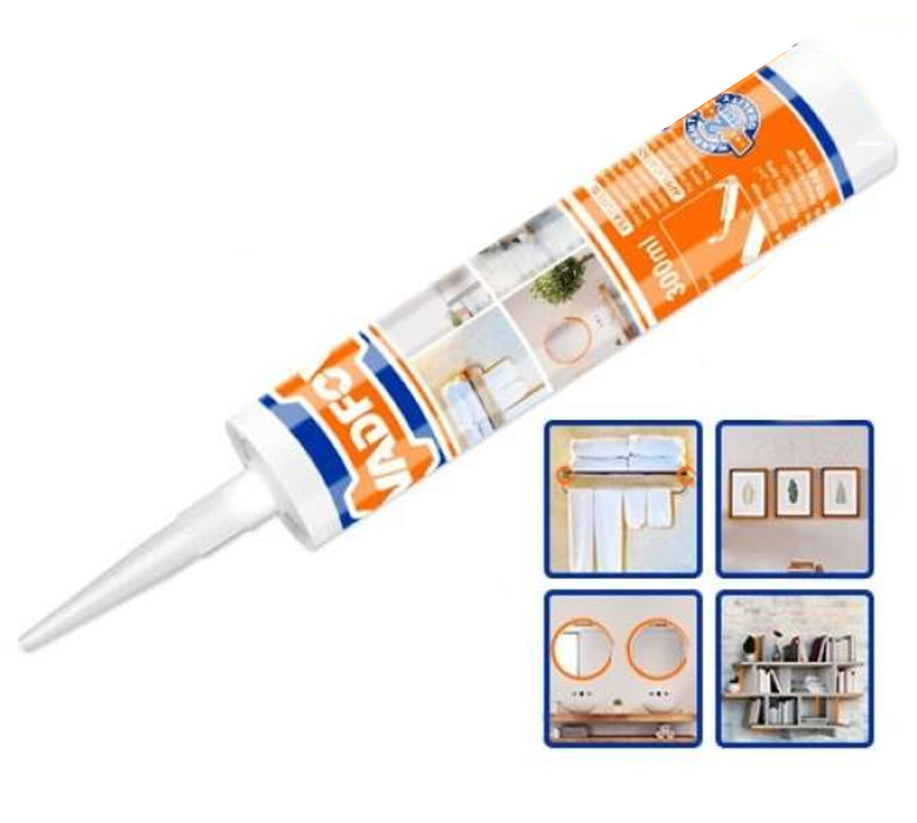 ADHESIVO SELLADOR CLAVO LIQUIDO WADFOW 300ML WGQ2T30 