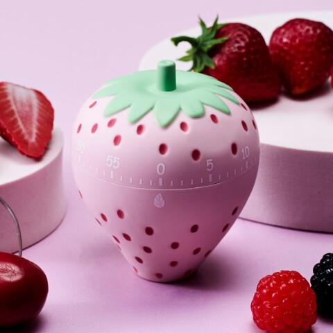 44-2K-031 Temporizador Timer De Cocina Modelo Frutilla Le Estudio
