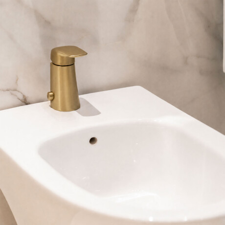Griferia De Bidet Monocomando Linea Epuyen Fv Oro Mate 000